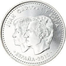 Spain, 20 Euro, FIFA World Cup, 2010, MS(65-70), Silver, KM:1183