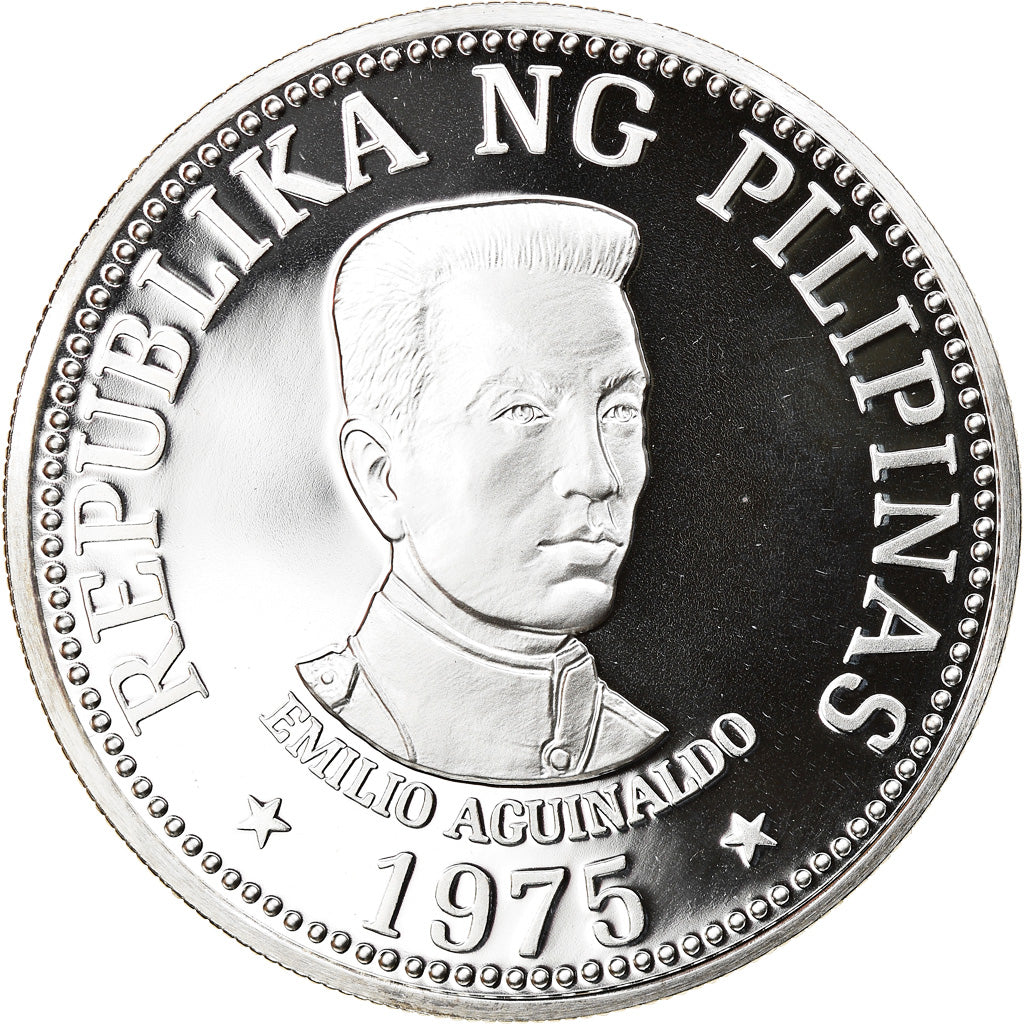 Coin, Philippines, 25 Piso, 1975, BE, MS(65-70), Silver, KM:211