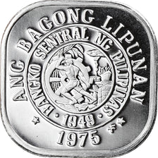 Coin, Philippines, Sentimo, 1975, BE, MS(65-70), Aluminum, KM:205