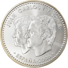 Spanien, 12 Euro, 2005, Madrid, UNZ, Silber, KM:1067