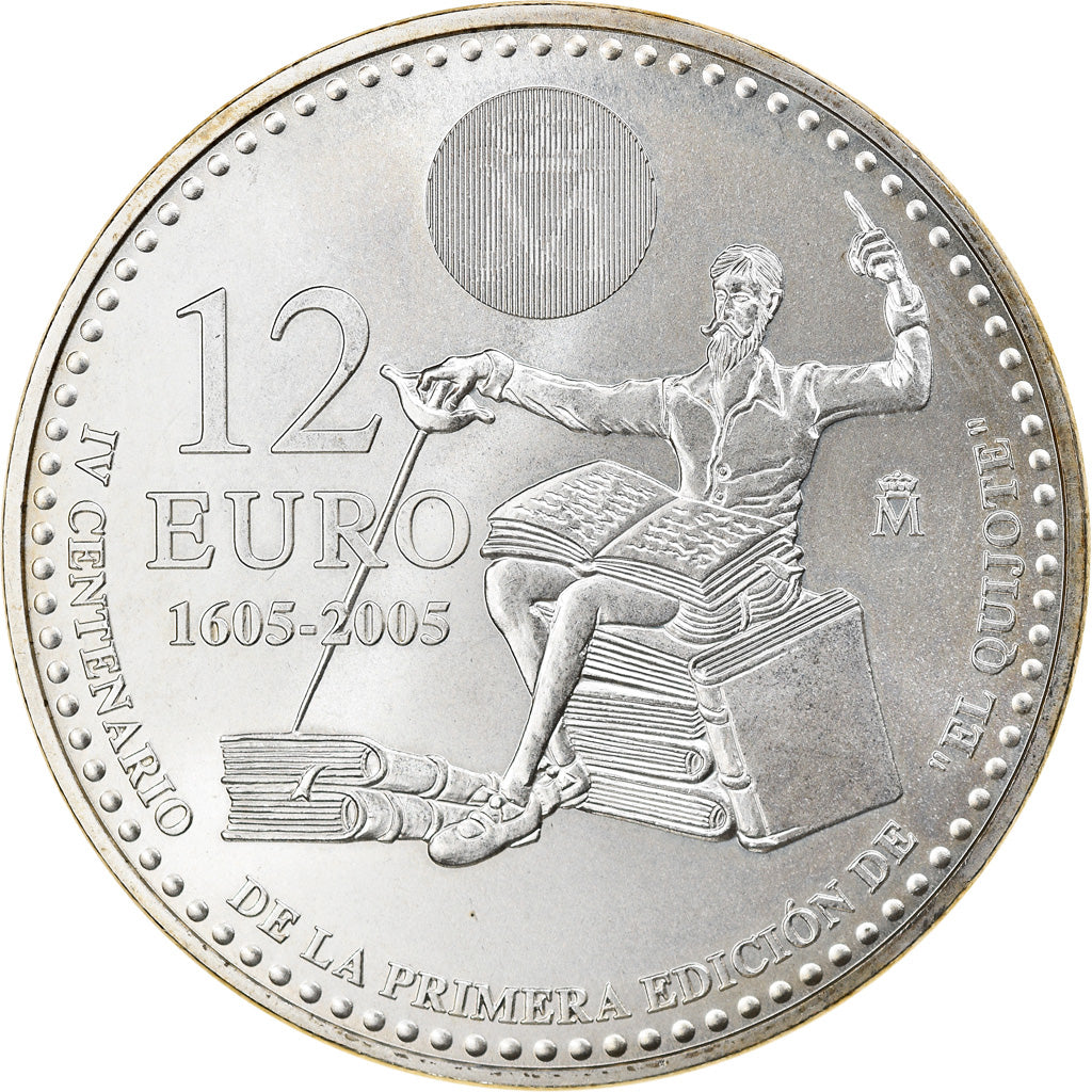 Spanien, 12 Euro, 2005, Madrid, UNZ, Silber, KM:1067