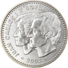 Spagna, 12 Euro, 2003, Madrid, SPL, Argento, KM:1051