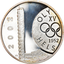 Finlandia, 10 Euro, 2002, BE, FDC, Plata, KM:107