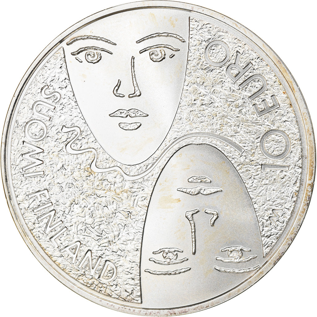 Finland, 10 Euro, 2006, MS(63), Silver, KM:132