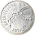Finland, 10 Euro, 2005, MS(63), Silver, KM:122