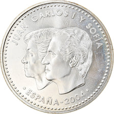 Spain, 12 Euro, 2004, Madrid, MS(63), Silver, KM:1069