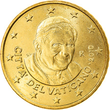 Cité du Vatican, 50 Euro Cent, 2010, Rome, TTB+, Laiton, KM:387