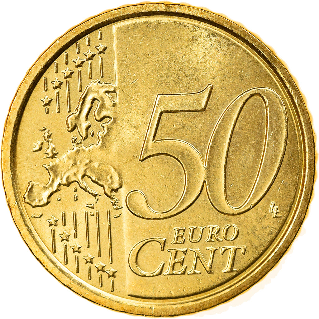 Cité du Vatican, 50 Euro Cent, 2010, Rome, TTB+, Laiton, KM:387