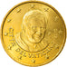 VATICAN CITY, 50 Euro Cent, 2010, Rome, MS(63), Brass, KM:387
