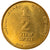 Coin, Israel, 1/2 New Sheqel, 2004, AU(55-58), Aluminum-Bronze, KM:159
