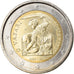 San Marino, 2 Euro, 2011, Rome, EF(40-45), Bi-Metallic, KM:500