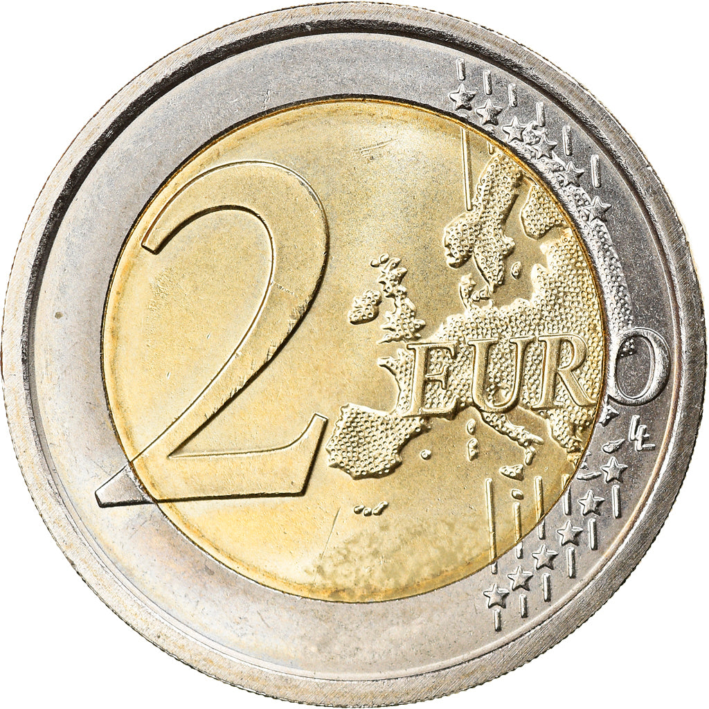 San Marino, 2 Euro, 2011, Rome, EF(40-45), Bi-Metallic, KM:500