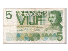 Billet, Pays-Bas, 5 Gulden, 1966, TB+