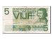 Biljet, Nederland, 5 Gulden, 1966, TB+