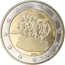 Malte, 2 Euro, Malte 2013 Gouvernement Autonome (Avec poinçon), 2013, FDC
