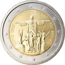 Cité du Vatican, 2 Euro, JMJ de Rio de Janeiro 2013, 2013, SPL, Bi-Metallic