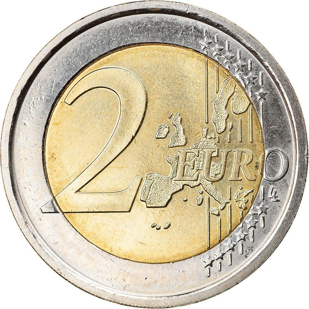 San Marino, 2 Euro, Giuseppe Garibaldi 200th Anniversary of Birth, 2007, Rome