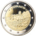 Monaco, 2 Euro, 800 ans de la FORTERESSE, 2015, BE, MS(65-70), Bi-Metallic