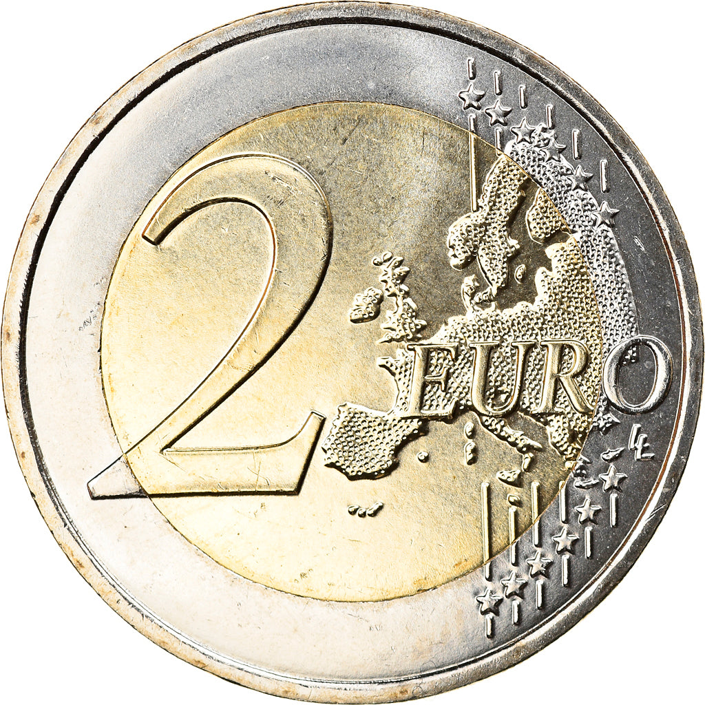 Monaco, 2 Euro, 2016, MS(63), Bi-Metallic, Gadoury:MC 195