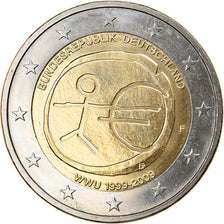 Germany, 2 Euro, EMU, 2009, Stuttgart, MS(63), Bi-Metallic, KM:New