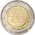 Germania, 2 Euro, EMU, 2009, Hambourg, BB, Bi-metallico, KM:New