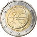 Chipre, 2 Euro, EMU, 2009, MS(63), Bimetálico, KM:New