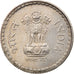 Münze, INDIA-REPUBLIC, 5 Rupees, 1992, Calcutta, SS, Copper-nickel, KM:154.1