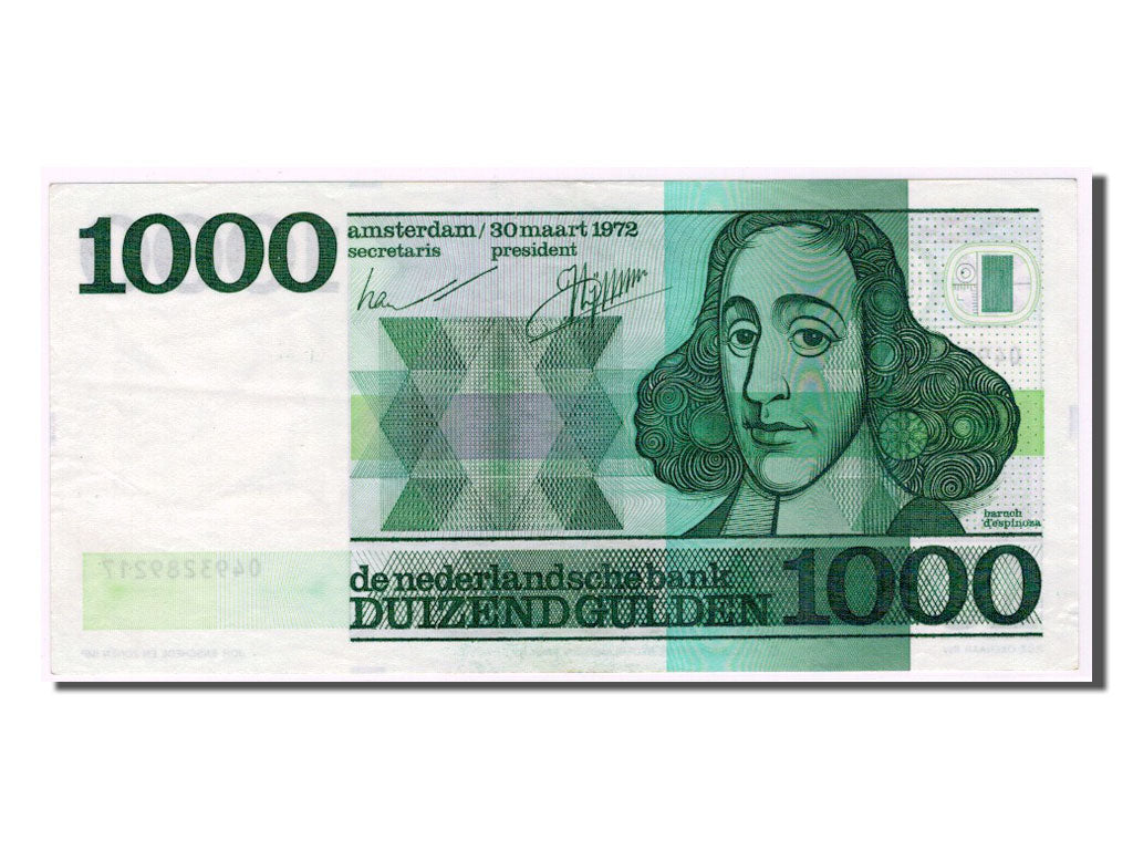 Biljet, Nederland, 1000 Gulden, 1972, SUP+