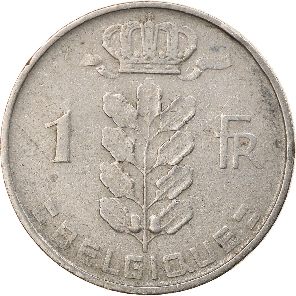 Munten, België, Franc, 1951, FR+, Copper-nickel, KM:142.1