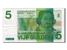 Netherlands, 5 Gulden, 1973, KM #95a, AU(50-53), 4395643398