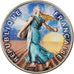 Moneda, Francia, Semeuse, Franc, 1964, Paris, Colourized, MBC, Níquel