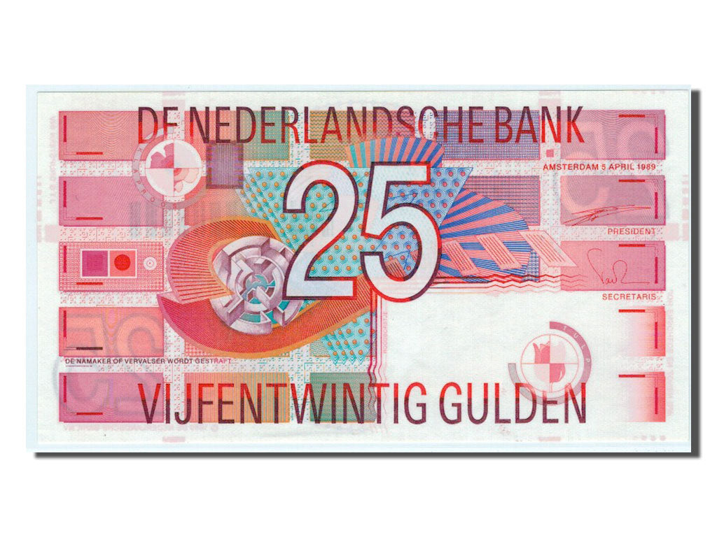 Paesi Bassi, 25 Gulden, 1999, FDS