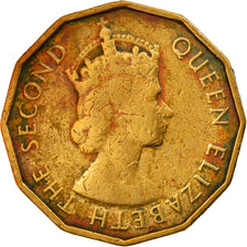 Coin, Seychelles, 10 Cents, 1953, EF(40-45), Nickel-brass, KM:10