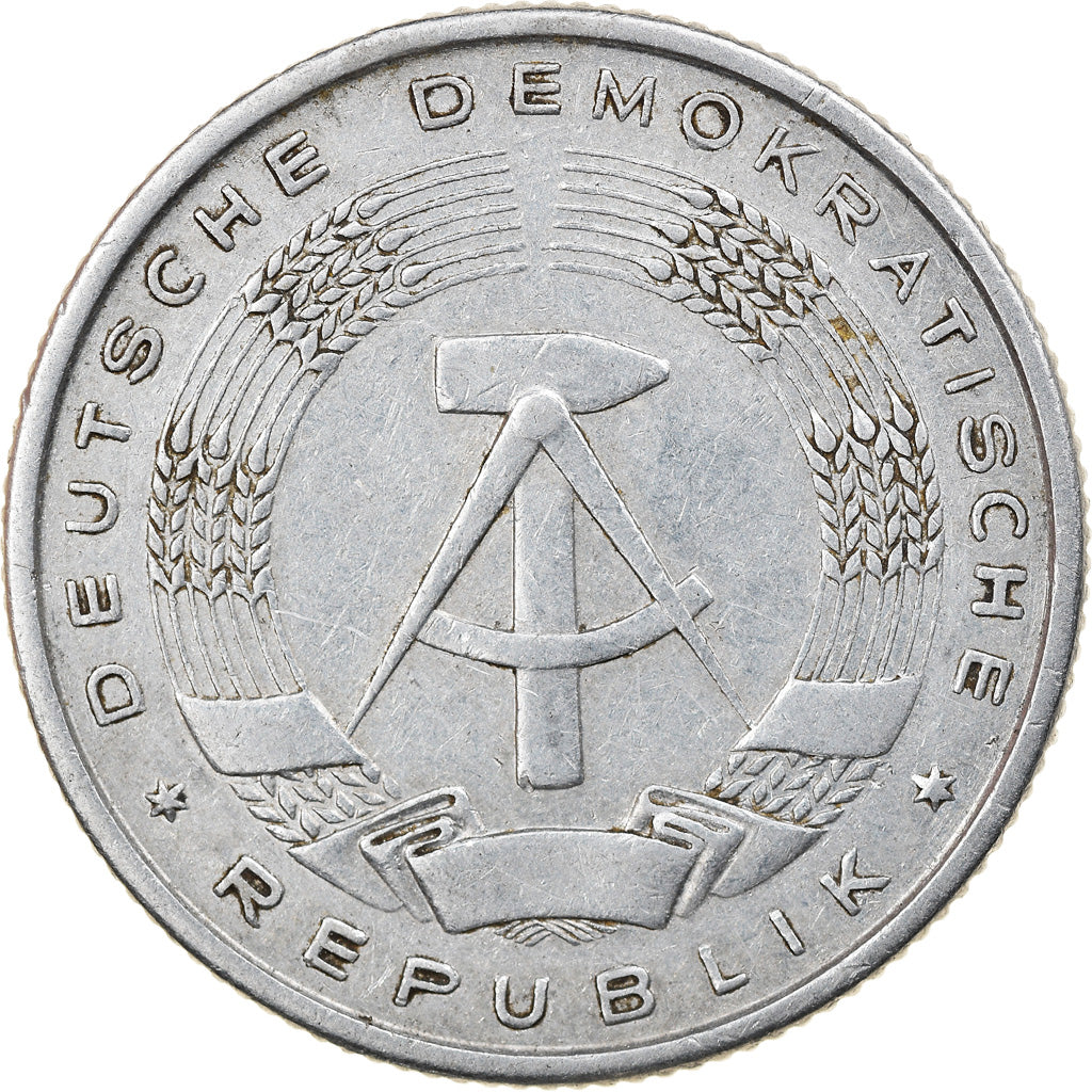 Coin, GERMAN-DEMOCRATIC REPUBLIC, 2 Mark, 1957, Berlin, VF(30-35), Aluminum