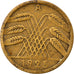Moneda, ALEMANIA - REPÚBLICA DE WEIMAR, 5 Reichspfennig, 1925, Berlin, BC+