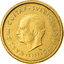 Moeda, Suécia, Carl XVI Gustaf, 10 Kronor, 2008, Eskilstuna, EF(40-45)