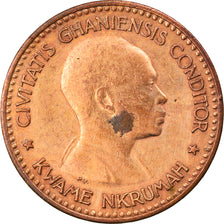 Coin, Ghana, Penny, 1958, VF(30-35), Bronze, KM:2
