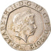 Coin, Great Britain, Elizabeth II, 20 Pence, 2012, EF(40-45), Copper-nickel