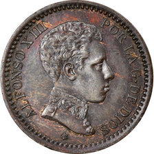 Moneda, España, Alfonso XIII, 2 Centimos, 1905, Madrid, EBC, Cobre, KM:722