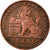 Moneta, Belgia, Leopold II, Centime, 1902, AU(50-53), Miedź, KM:34.1