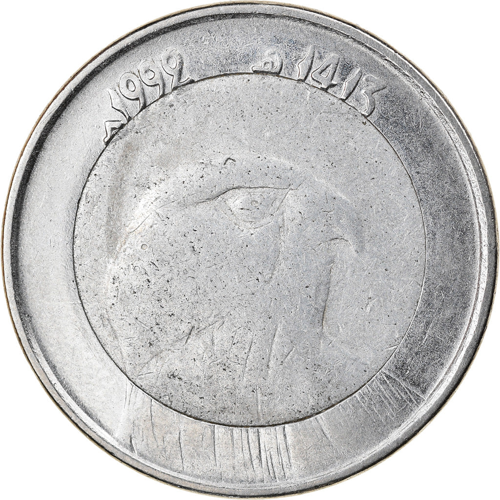 Coin, Algeria, 10 Dinars, 1992, Algiers, EF(40-45), Bi-Metallic, KM:124