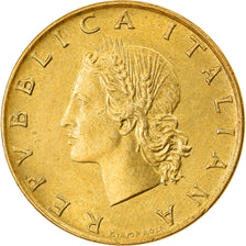 Coin, Italy, 20 Lire, 1973, Rome, EF(40-45), Aluminum-Bronze, KM:97.2