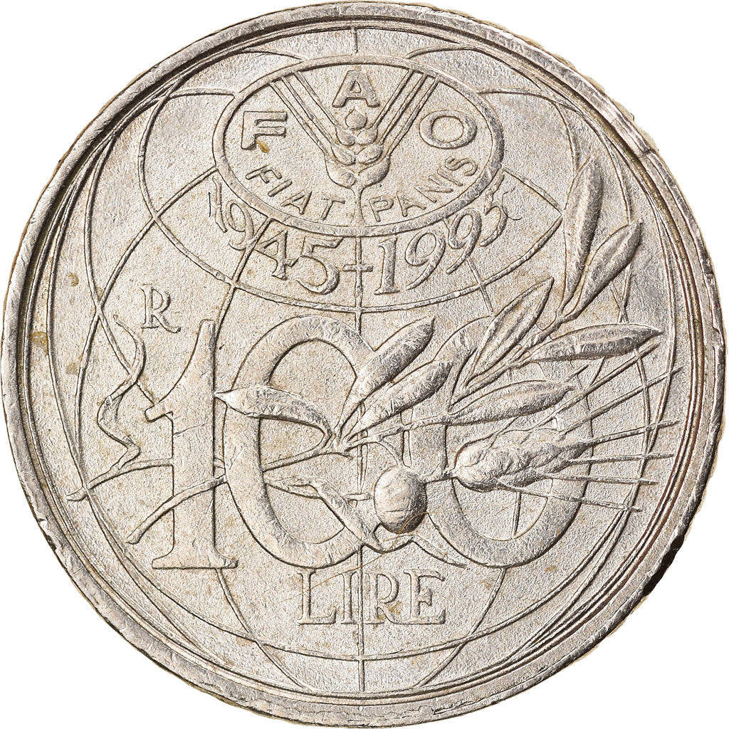 Münze, Italien, 100 Lire, 1995, Rome, S+, Copper-nickel, KM:180