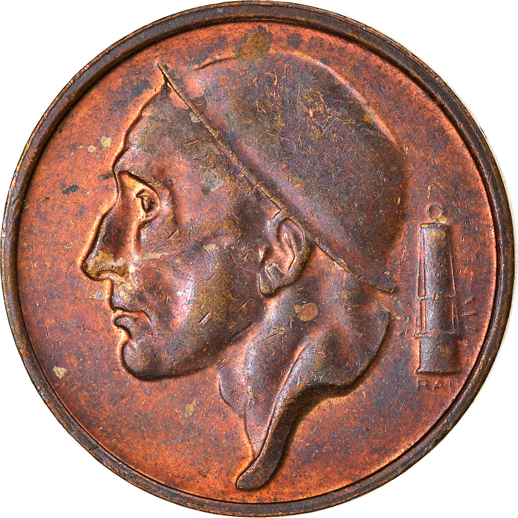 Coin, Belgium, Baudouin I, 50 Centimes, 1988, EF(40-45), Bronze, KM:149.1