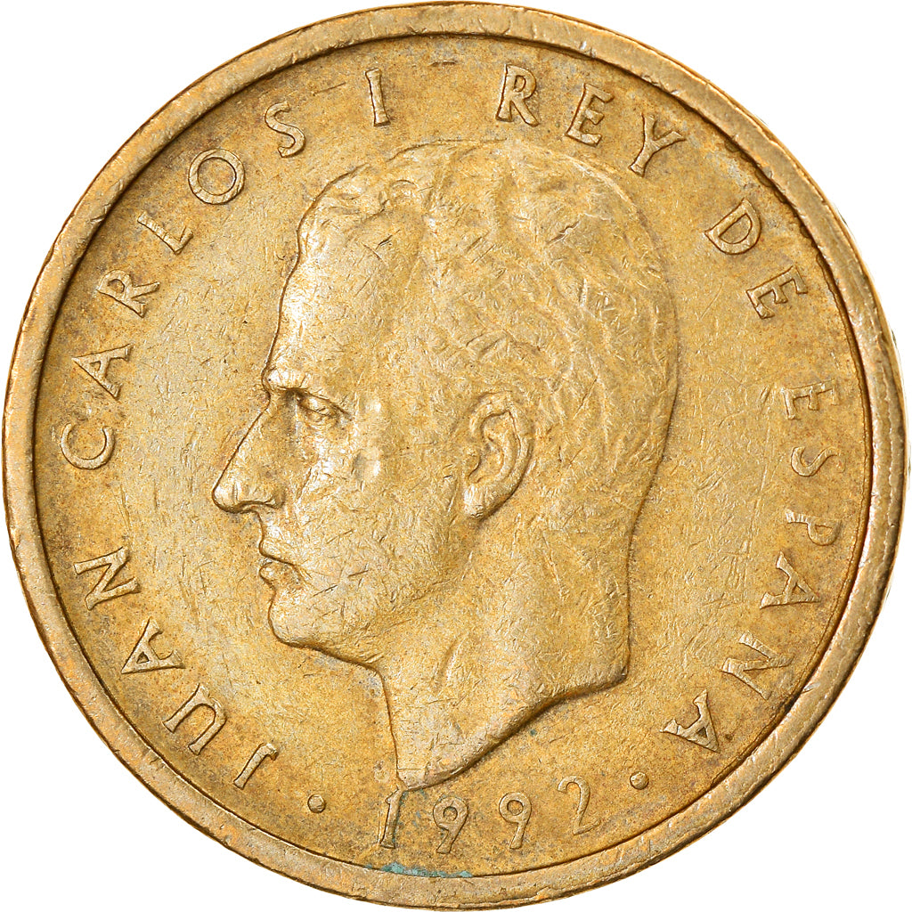 Moneda, España, Juan Carlos I, 100 Pesetas, 1992, Madrid, MBC, Aluminio -