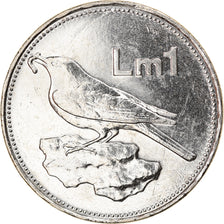 Coin, Malta, 1 Lira, 2000, AU(50-53), Nickel