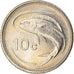 Moneta, Malta, 10 Cents, 1998, British Royal Mint, AU(50-53), Miedź-Nikiel