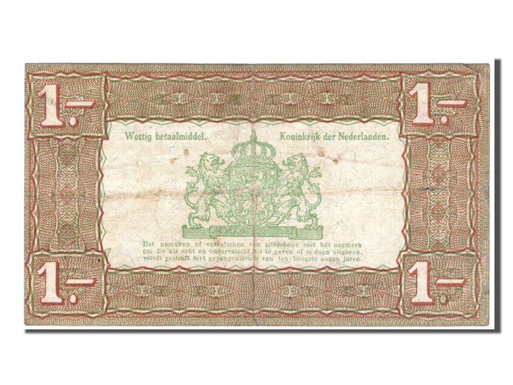 Banknote, Netherlands, 1 Gulden, 1938, EF(40-45)