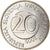 Moneta, Słowenia, 20 Tolarjev, 2005, Kremnica, MS(63), Miedź-Nikiel, KM:51