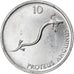 Coin, Slovenia, 10 Stotinov, 1993, MS(63), Aluminum, KM:7
